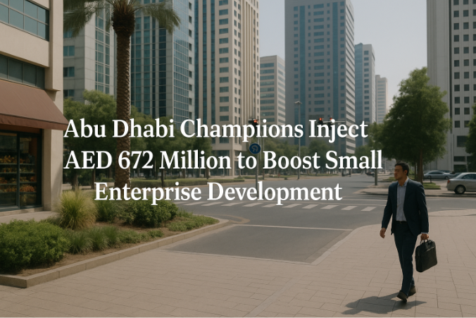 Abu Dhabi Champions Inject AED 672 Million to Boost Small Enterprise Development